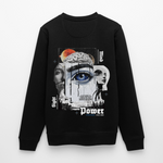 Yuanshi, Auge, 1st | Roller, Unisex Bio-Sweatshirt - Schwarz