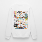Nytheris, Waage, 1st | Roller, Unisex Bio-Sweatshirt - Weiß