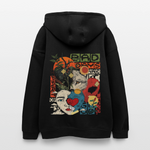 Eosan, Wolf, 1st | Freshhood, Oversized Unisex Hoodie - Schwarz