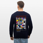 Shennong, Augen, 1st | Roller, Unisex Bio-Sweatshirt - Navy