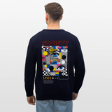 Shennong, Augen, 1st | Roller, Unisex Bio-Sweatshirt - Navy