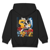 Kronan, Gesicht, 1st | Kinder Zip Hoodie - Schwarz