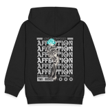 Hestian, Rose, 1st | Kinder Zip Hoodie - Schwarz