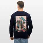 Zephiron, Schloss, 1st | Roller, Unisex Bio-Sweatshirt - Navy