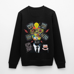 Dandan, Glühbirne, 1st | Roller, Unisex Bio-Sweatshirt - Schwarz