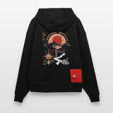 Tiamat , Wandern, 1st | Heavyweight Oversized Bio Hoodie, Unisex - SOLID BLACK