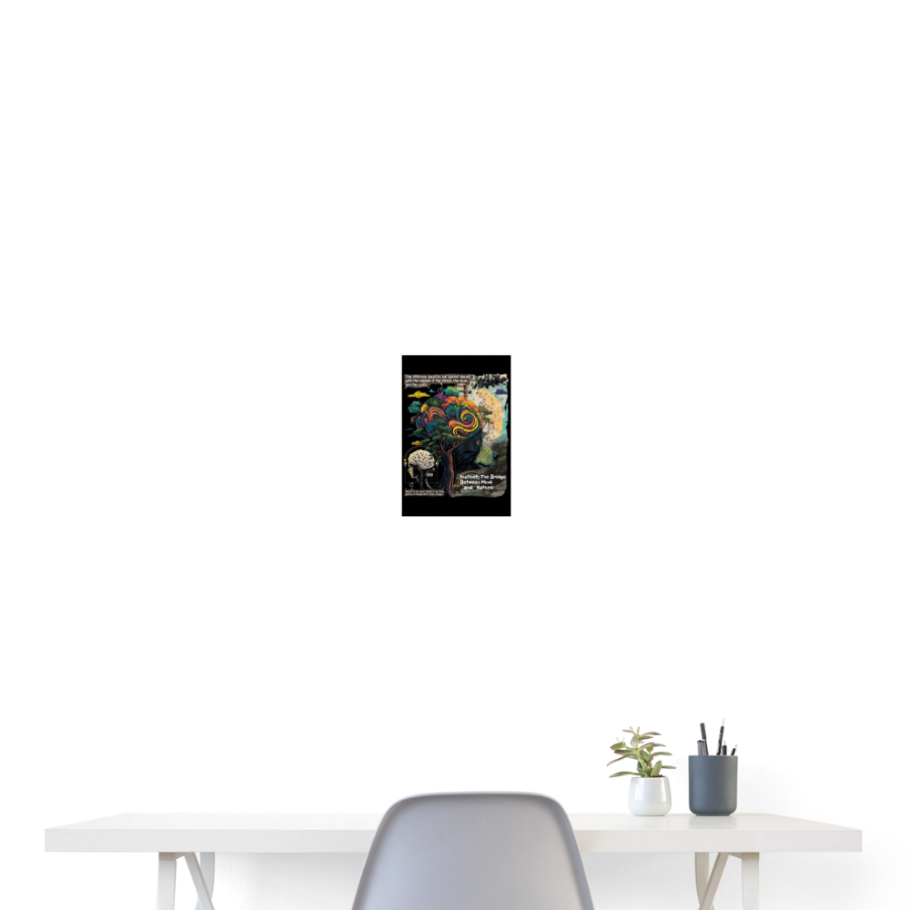 Aphroan, Bär, 1st | Poster 20x30 cm - Weiß