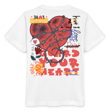 Orvandir, Herz, 1st | Kinder Bio T-Shirt - Weiß