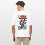 Titanis, Totenkopf, 1st | Blaster, Oversize Bio T-Shirt, Unisex - Weiß