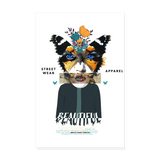 Siriothis, Schmetterling, 1st | Poster 20x30 cm - Weiß