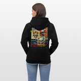 Odysseus, Totenköpfe, 1st | Cruiser, Unisex Bio-Hoodie - Schwarz