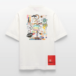 Nytheris, Waage, 1st | Heve, Heavyweight Oversized Bio T-Shirt, Unisex - OFF WHITE