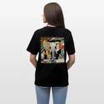 Thanatain, Elefant, 1st | Essential, Relaxed Fit Unisex Bio T-Shirt - Schwarz