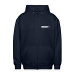 Morian, Leuchtturm, 1st | Crucial, Unisex Zip Hoodie - Navy