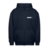 Morian, Leuchtturm, 1st | Crucial, Unisex Zip Hoodie - Navy