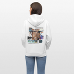 Celestaris, Schmetterling, 1st | Cruiser, Unisex Bio-Hoodie - Weiß