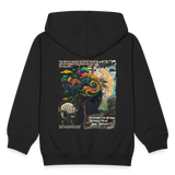 Aphroan, Bär, 1st | Kinder Zip Hoodie - Schwarz