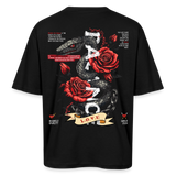 Hephani, Schlange, 1st | Breezy, Oversized Unisex T-Shirt - Schwarz