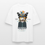 Siriothis, Schmetterling, 1st | Blaster, Oversize Bio T-Shirt, Unisex - Weiß