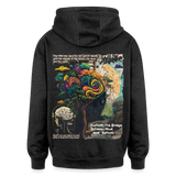 Aphroan, Bär, 1st | Freshhood, Oversized Unisex Hoodie - Anthrazit