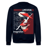 Xiwangmu, Muschel, 1st | Roller, Unisex Bio-Sweatshirt - Navy