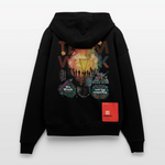Inari, Glühbirne, 1st | Heavyweight Oversized Bio Zip Hoodie, Unisex - SOLID BLACK