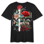 Loreley, Rose, 1st | Teenager Bio T-Shirt - Schwarz