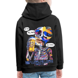 Vorthalos, Skelet, 1st | Kinder Hoodie - Schwarz