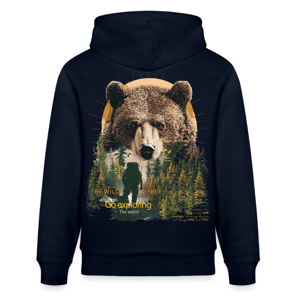 Ghadab, Bär, 1st | Cruiser, Unisex Bio-Hoodie - Navy