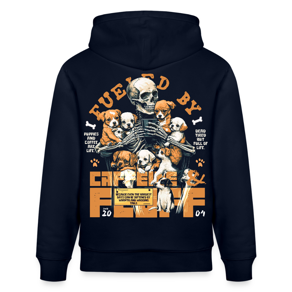 Nyxian, Skelet & Welpen, 1st | Cruiser, Unisex Bio-Hoodie - Navy