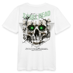 Gliesaron, Totenkopf, 1st | Teenager Bio T-Shirt - Weiß