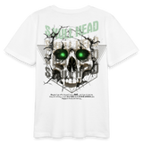 Gliesaron, Totenkopf, 1st | Teenager Bio T-Shirt - Weiß