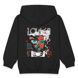 Zalzalak, Kaffee, 1st | Kinder Zip Hoodie - Schwarz