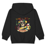 Ruh, Trauben, 1st | Kinder Zip Hoodie - Schwarz