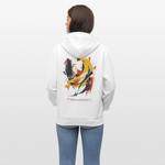 Quasaris, Banane, 1st | Cruiser, Unisex Bio-Hoodie - Weiß