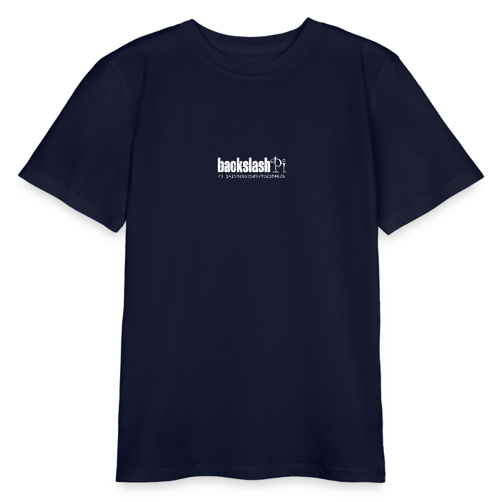 Tethyan, Skelet, 1st | Teenager Bio T-Shirt - Navy