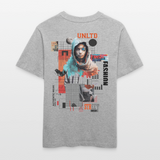 Celestrion, Cyborg, 1st | Essential, Relaxed Fit Unisex Bio T-Shirt - Grau meliert
