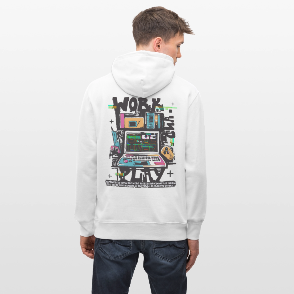 Aetherion, Laptop, 1st | Cruiser, Unisex Bio-Hoodie - Weiß