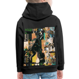Xantherion, Schildkröte, 1st | Kinder Hoodie - Schwarz