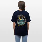 Izanami, Berge, 1st | Essential, Relaxed Fit Unisex Bio T-Shirt - Navy