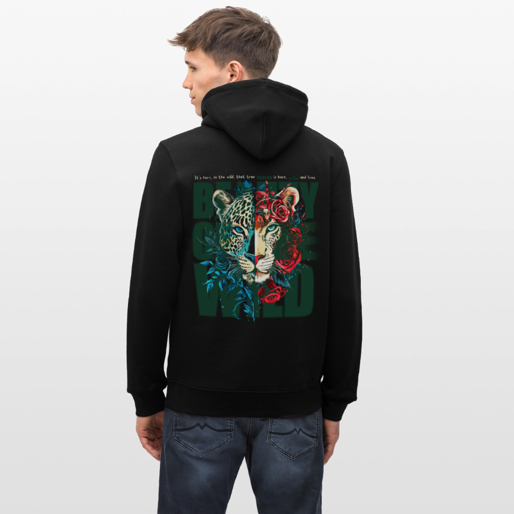 Irise, Leopard, 1st | Cruiser, Unisex Bio-Hoodie - Schwarz