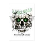 Gliesaron, Totenkopf, 1st | Poster 20x30 cm - Weiß