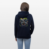 Harith, Schmetterling, 1st | Cruiser, Unisex Bio-Hoodie - Navy