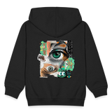 Siegfried, Augen, 1st | Kinder Zip Hoodie - Schwarz