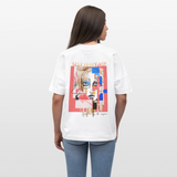 Vesperion, Frau, 1st | Blaster, Oversize Bio T-Shirt, Unisex - Weiß