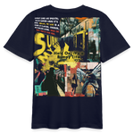 Dionyson, U-Bahn, 1st | Teenager Bio T-Shirt - Navy