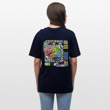 Apollon, Gehirn, 1st | Essential, Relaxed Fit Unisex Bio T-Shirt - Navy