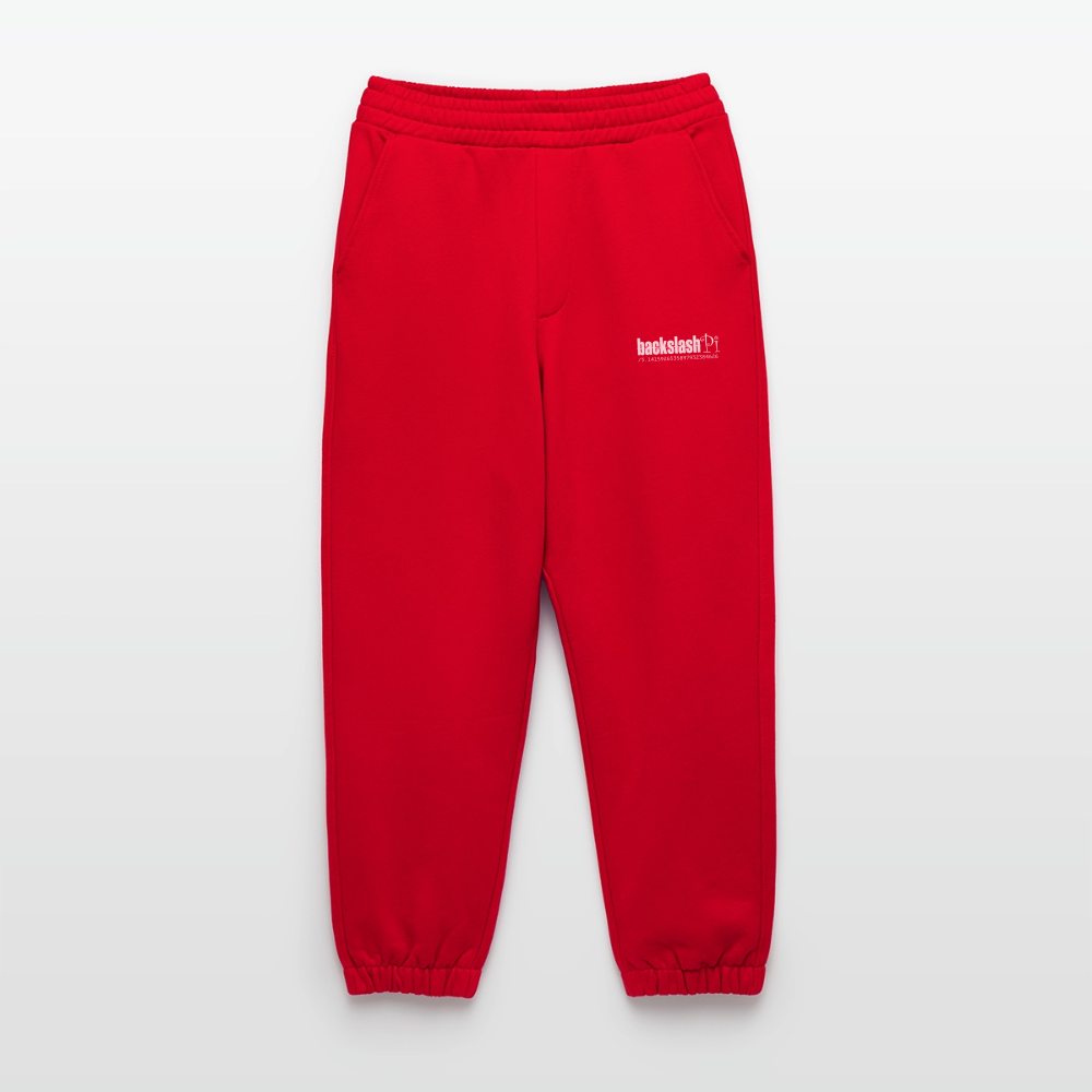 Heavyweight Organic Jogginghose Made in EU - Rot