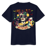 Ruh, Trauben, 1st | Kinder Bio T-Shirt - Navy