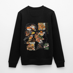 Atalantan, Essen, 1st | Roller, Unisex Bio-Sweatshirt - Schwarz